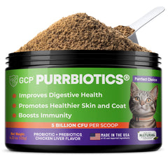 Guardian's Choice Purrbiotics – poudre probiotiques chat équilibre digestif.