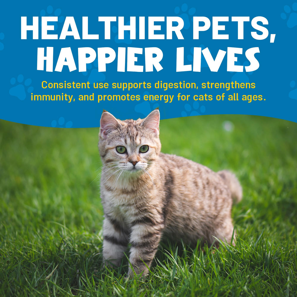 Guardian's Choice Purrbiotics – 120 portions par pot pour une utilisation durable.