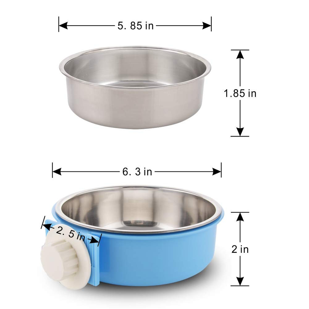 Nettoyage rapide inox Guardians bleu, bol amovible pratique.