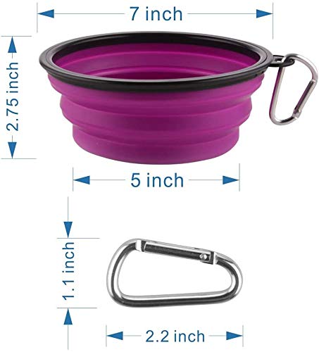 Pack de deux gamelles pliantes Guardians, pratique et économique.