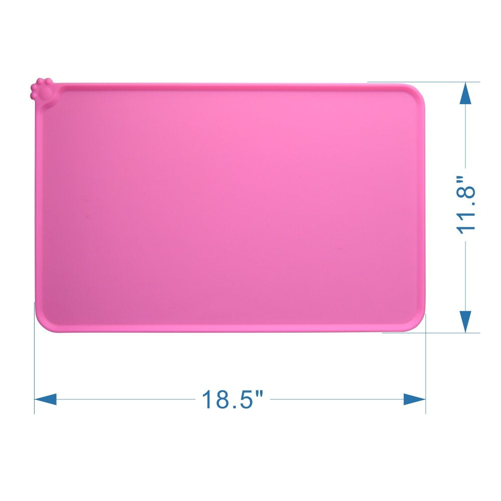 Guardians Tapis voyage compact rose, idéal pour les déplacements.