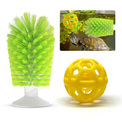 Brosse tortue Gucvdnple avec ventouse pour nettoyer la carapace.