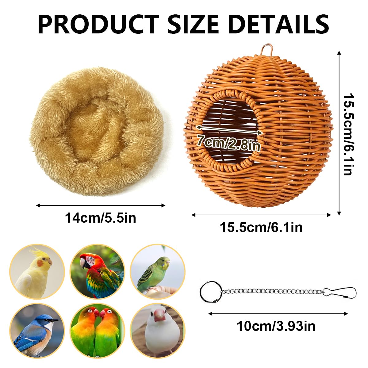 Cadre en fer anti mordillage Gucvdnple, durabilité pour animaux actifs.