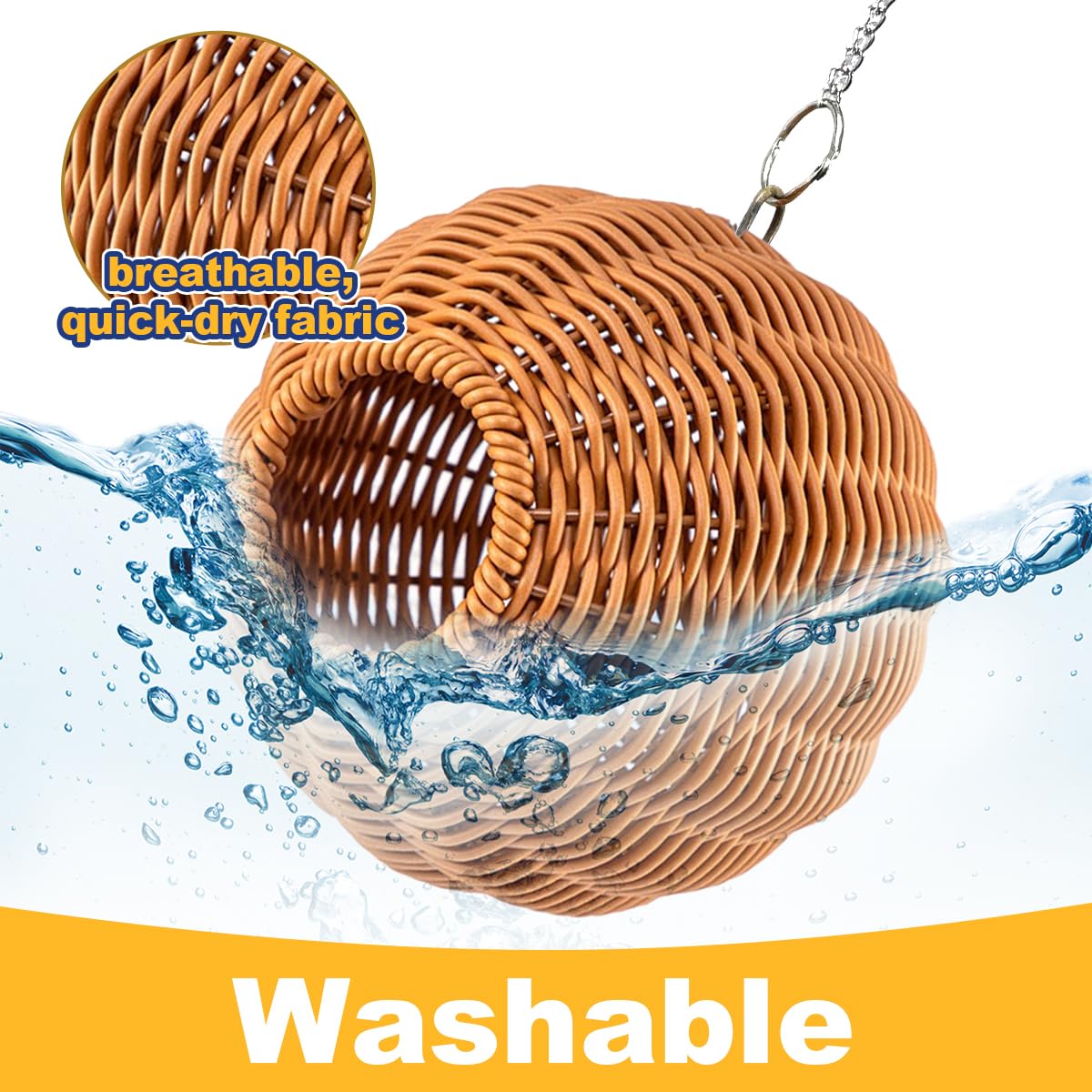 Tissu peluche doux de Gucvdnple, chaleur et confort pour les oiseaux.