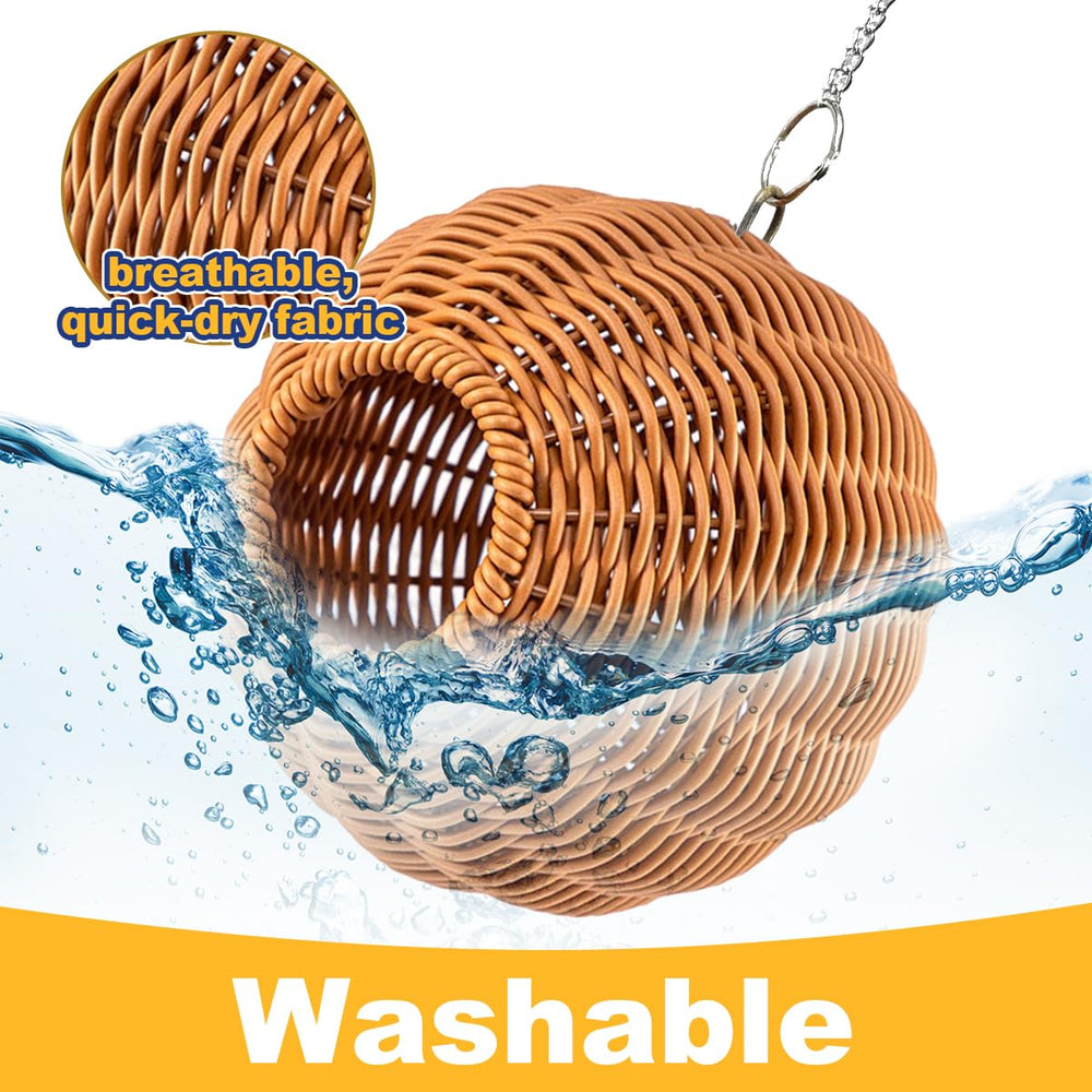 Tissu peluche doux de Gucvdnple, chaleur et confort pour les oiseaux.
