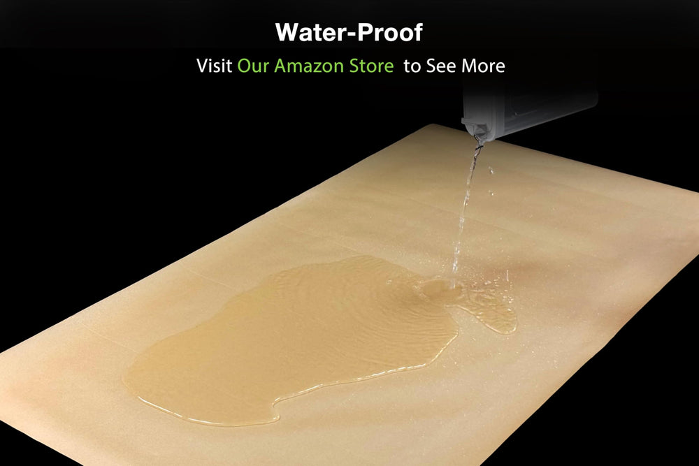GuineaLoft-tapis-papier-imperméable: surface résistante à l'eau et pratique.