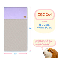 GuineaDad Original – liner avec poche de fouille pour plus de jeu et confort.