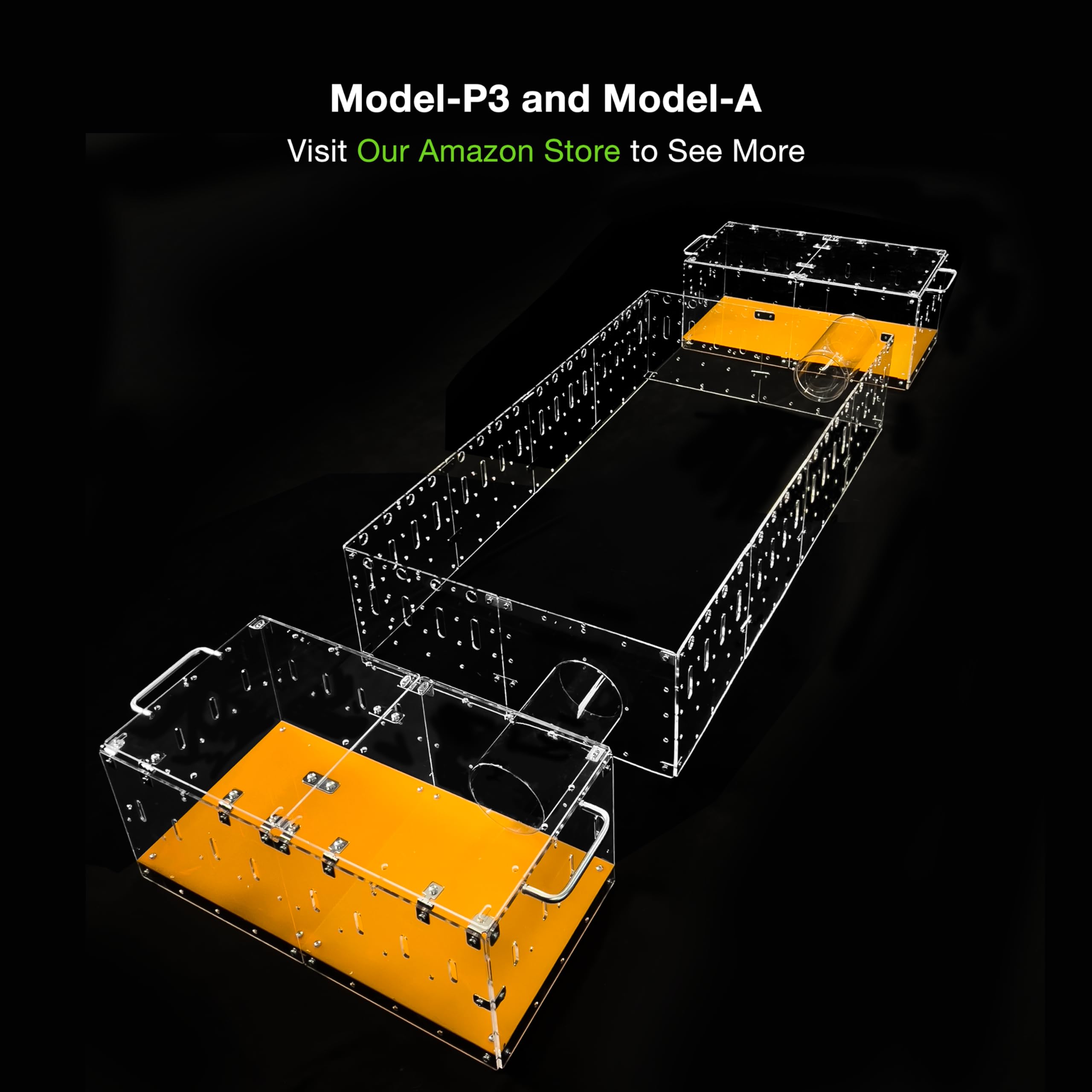 GuineaLoft Model-A connectivité facile avec autres cages pour expansion