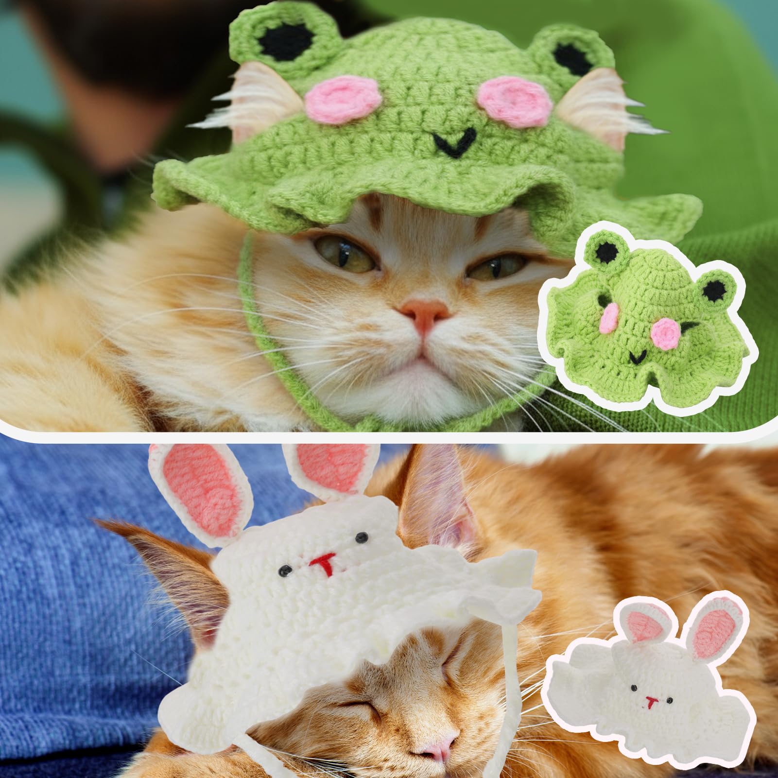 Chapeau Guiqulai douceur coton pour petit animal, douceur durable.