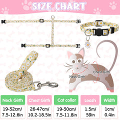 Guiqulai collier chat ajustable, ensemble 2 pack pour réglage facile et sécurité.