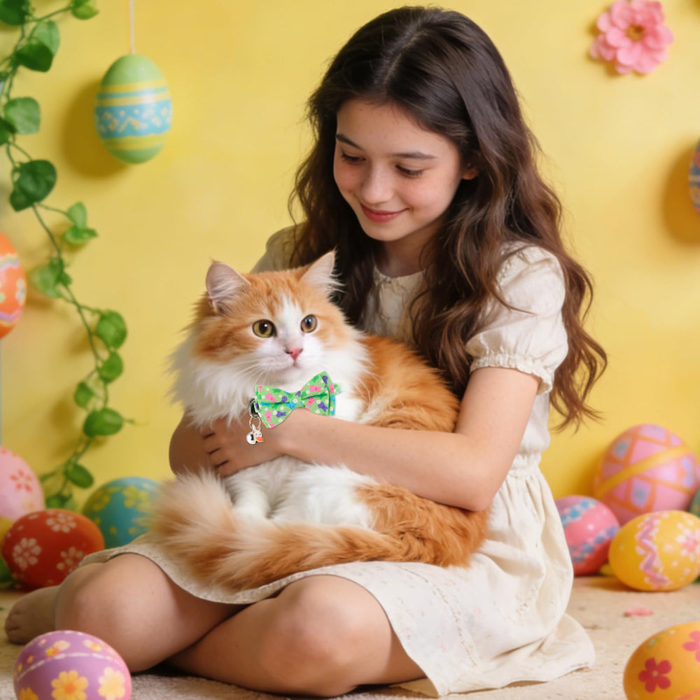 Guiqulai collier chat pendentifs decoratifs, touches festives