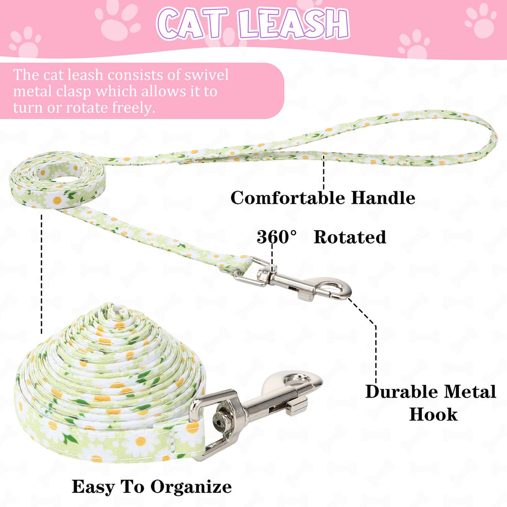 Guiqulai harnais chat léger, design doux pour longues balades.