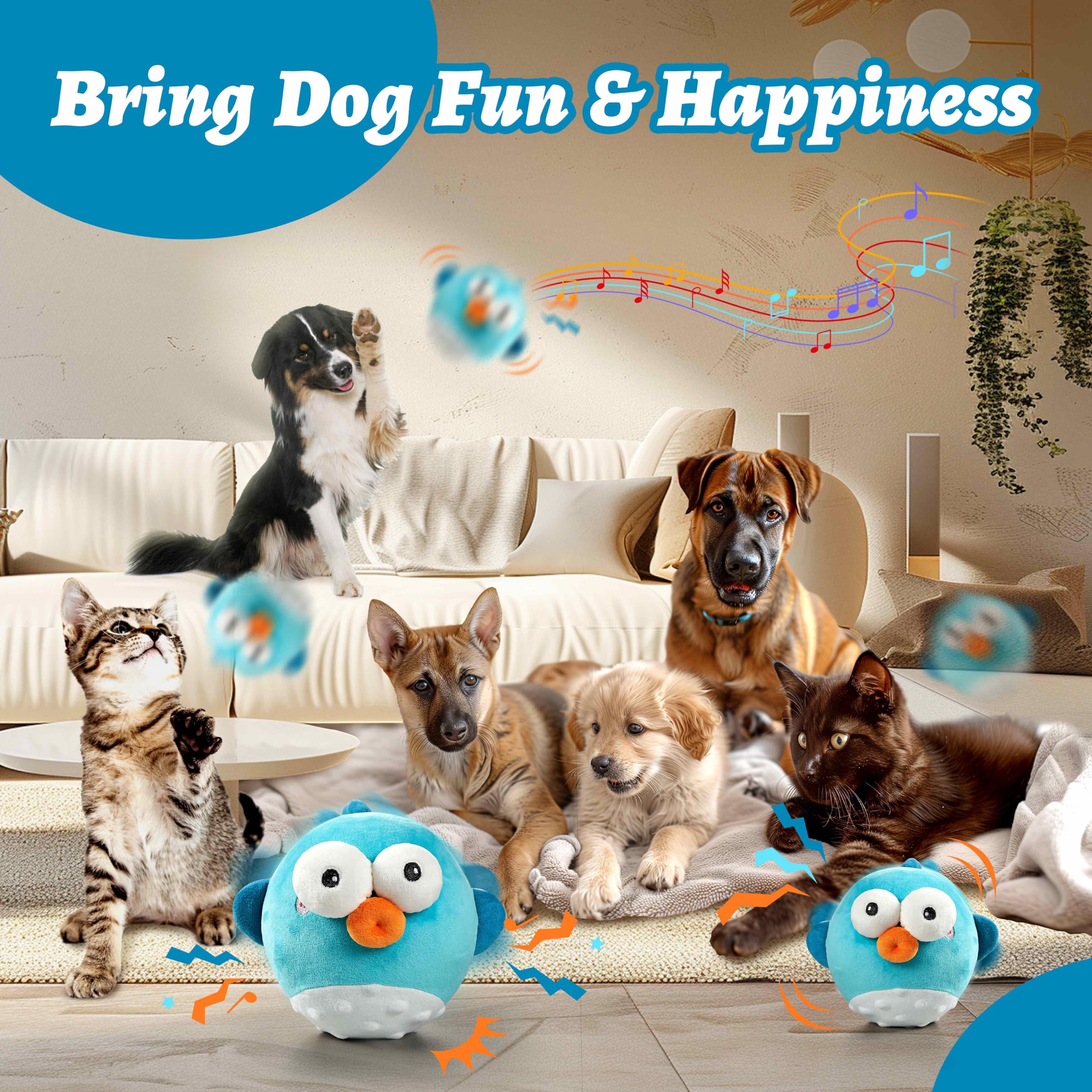 Jouet GUKCO: activation tactile pour lancer le mode triple et déclencher le mouvement