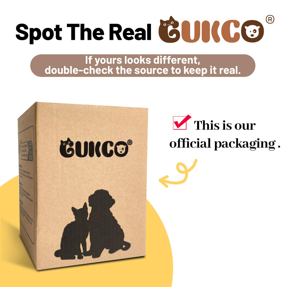 GUKCO convient à toutes tailles de chiens, stimulation et jeu