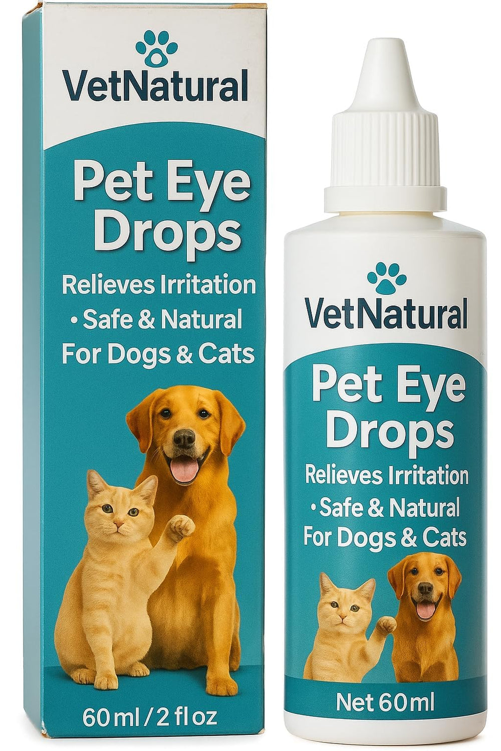 Gulluoglu gouttes yeux chat — soulagement doux des irritations oculaires.