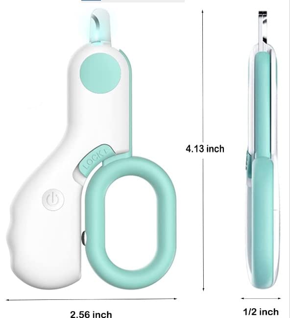 GuLuPets poignée ergonomique non-slip, manipulation confortable pendant la coupe.