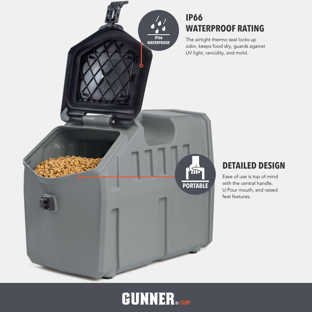 GUNNER rangement alimentaire robuste et facile à nettoyer