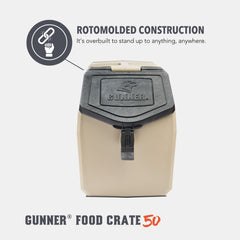 GUNNER nettoyage-facile: se nettoie rapidement à l'eau.