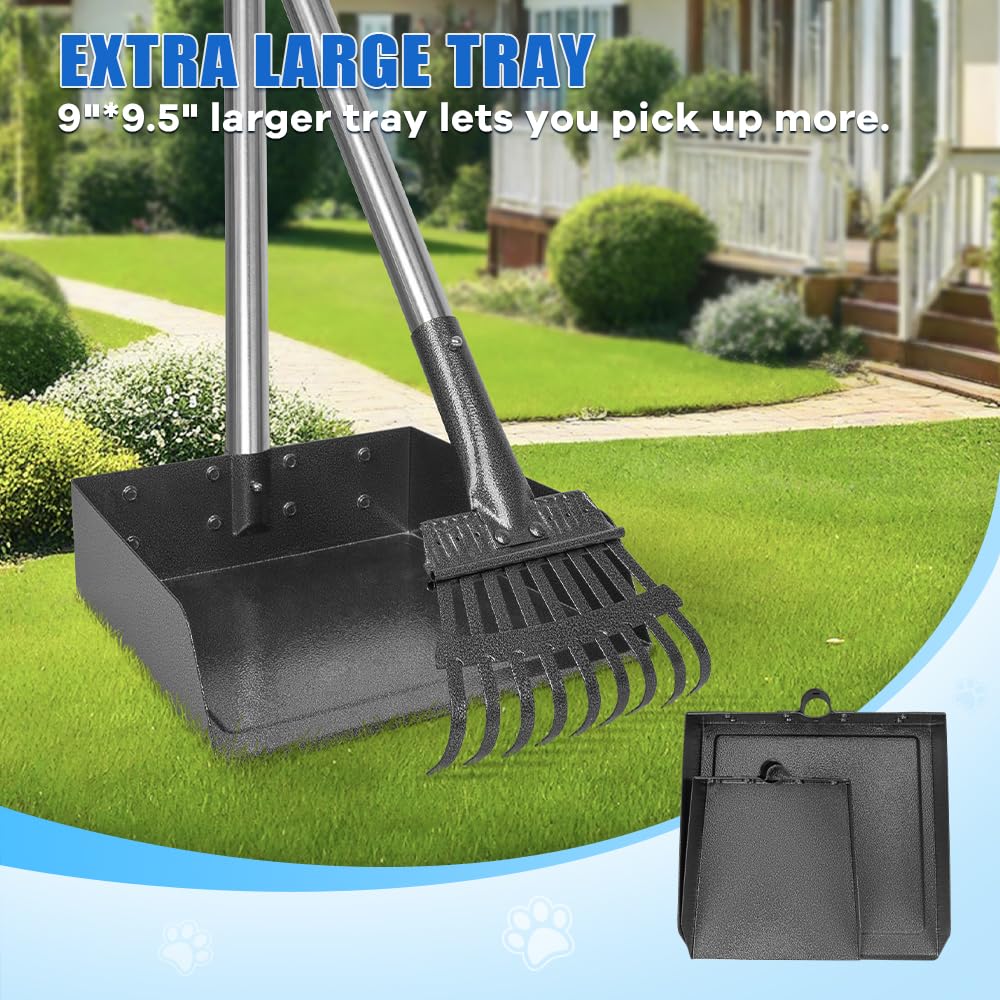 Materiau acier inoxydable GUOOUG, durable sous la pluie et usage intensif.