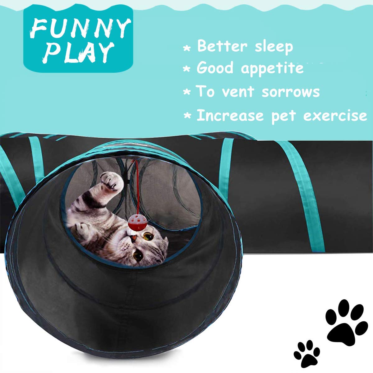 GUSTYLE tunnel chat, cloche interactive pour interaction ludique.