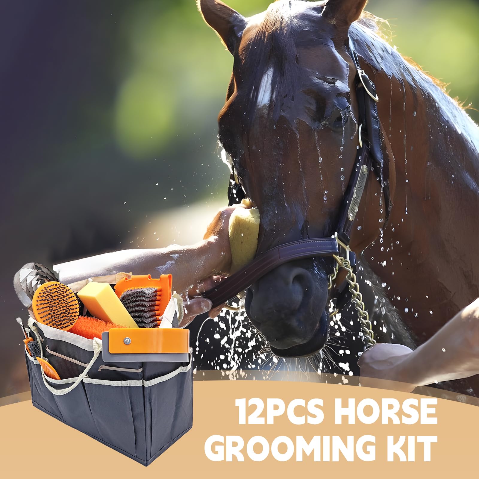 GuZhiYue sac rangement grooming: transport facile et rangement pratique pour tous les outils