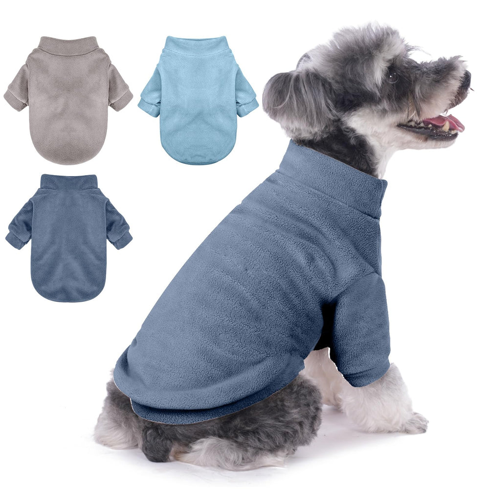 GYALAPERI pull gris pour petit chien, chaleur légère et confort.