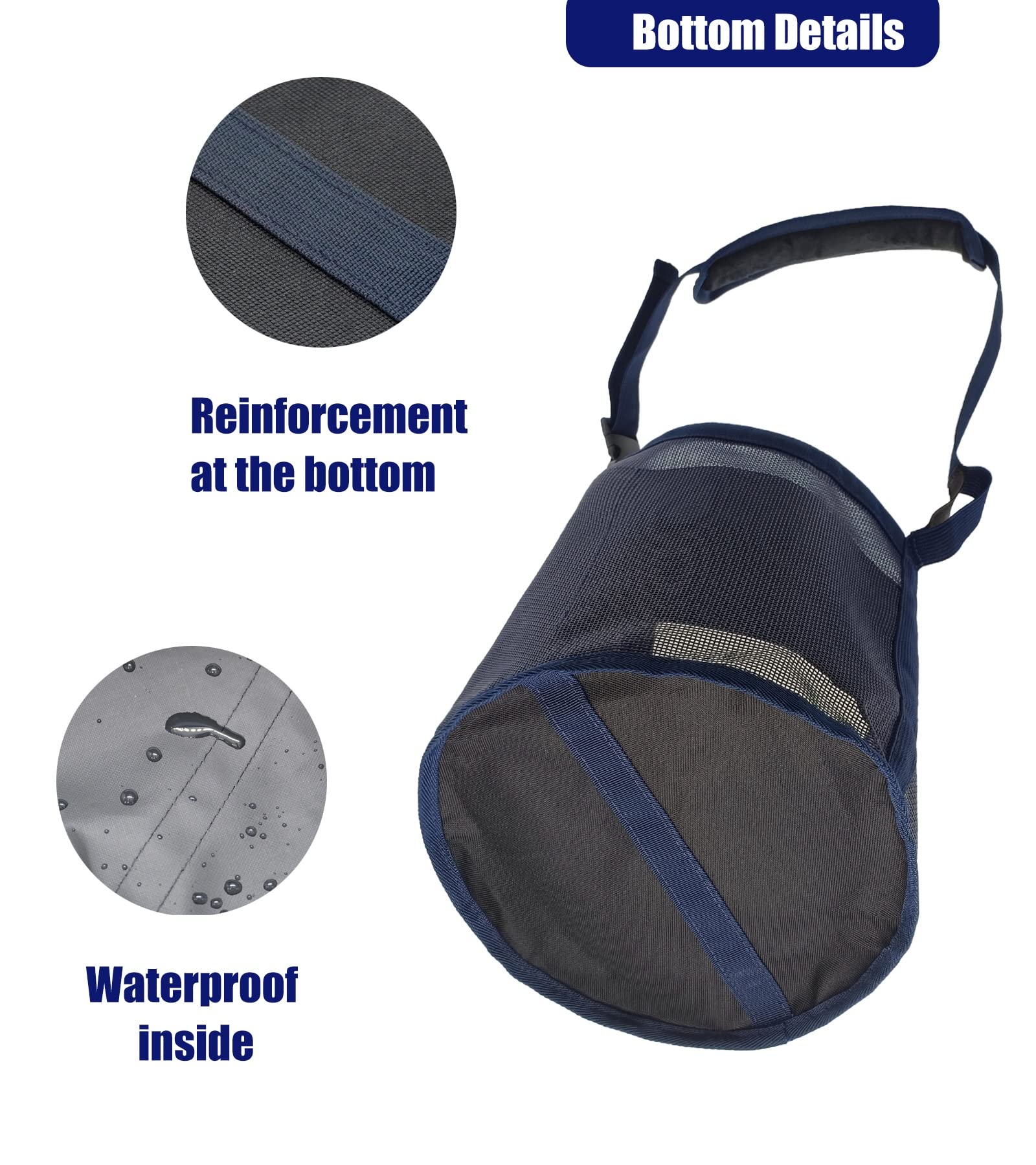 Gydoty sac-alimentation-cheval-utilisation-interieur-exterieur, idéal en écurie ou en déplacement.