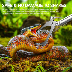 GYORGKSHI: mâchoire lisse de la tongs-serpent pour une capture douce.