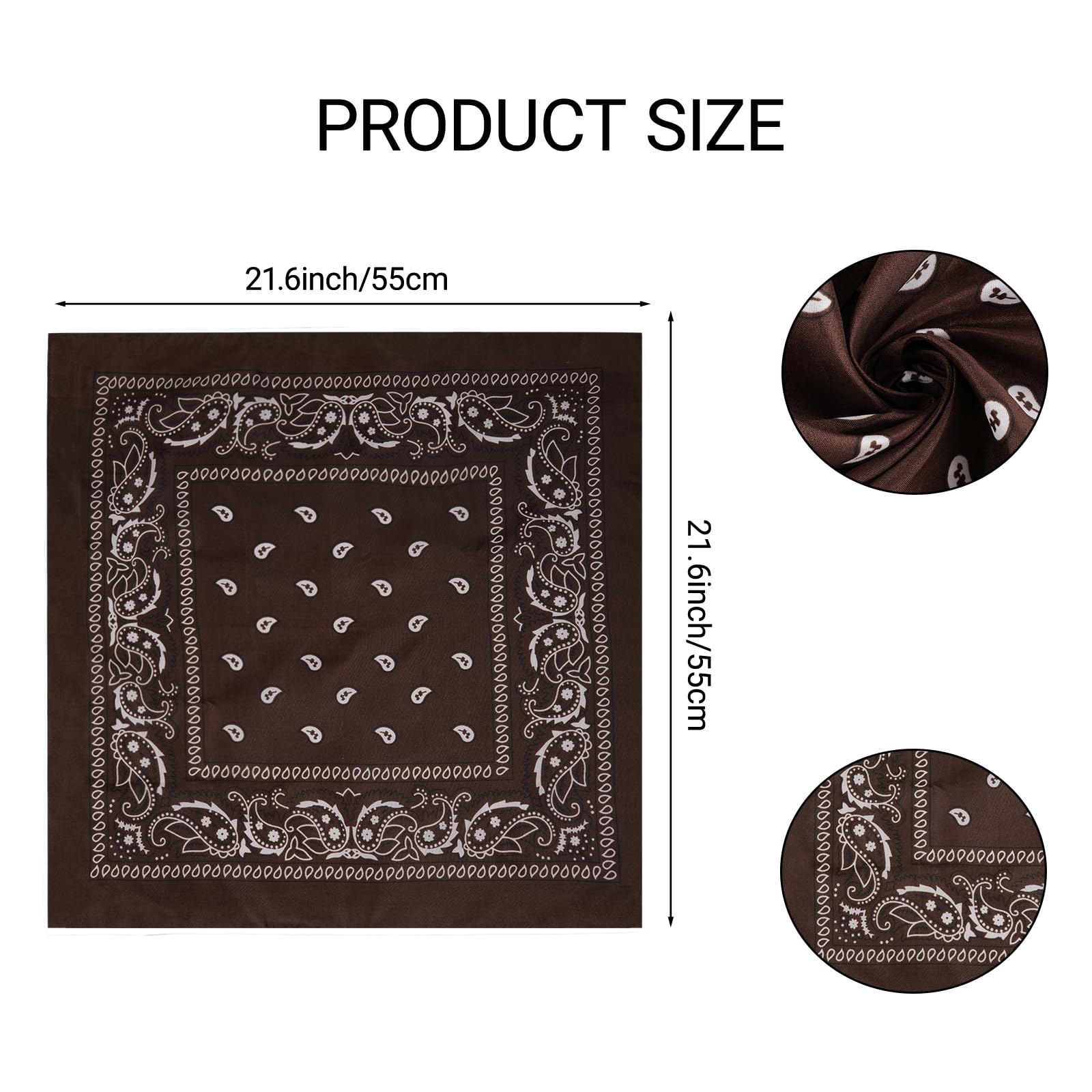 Haakong bandana cowboy pour petit animal, couleur rétro et confort.