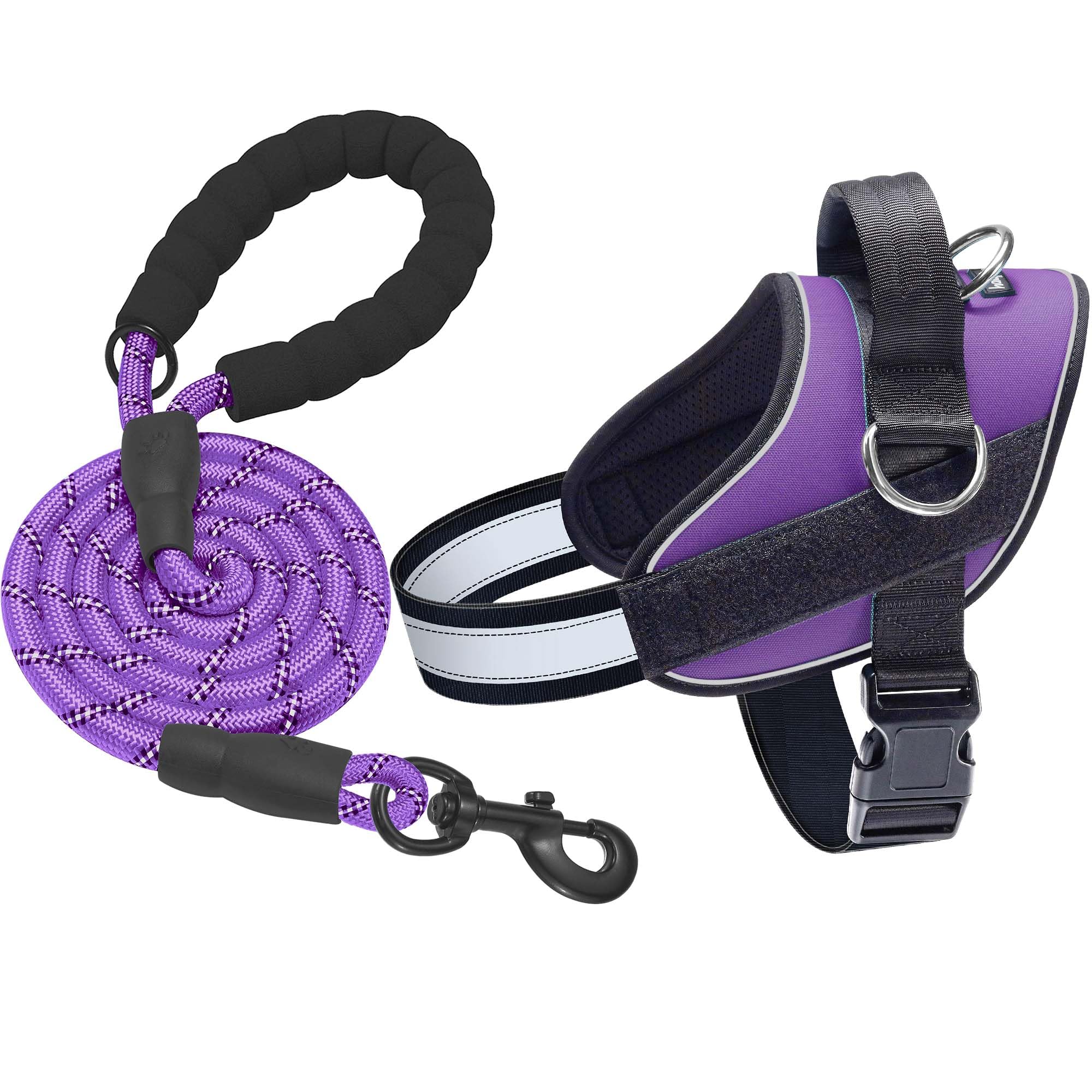 Harnais Haapaw Essentiel pour chien avec trois attaches, option de guidage variée.