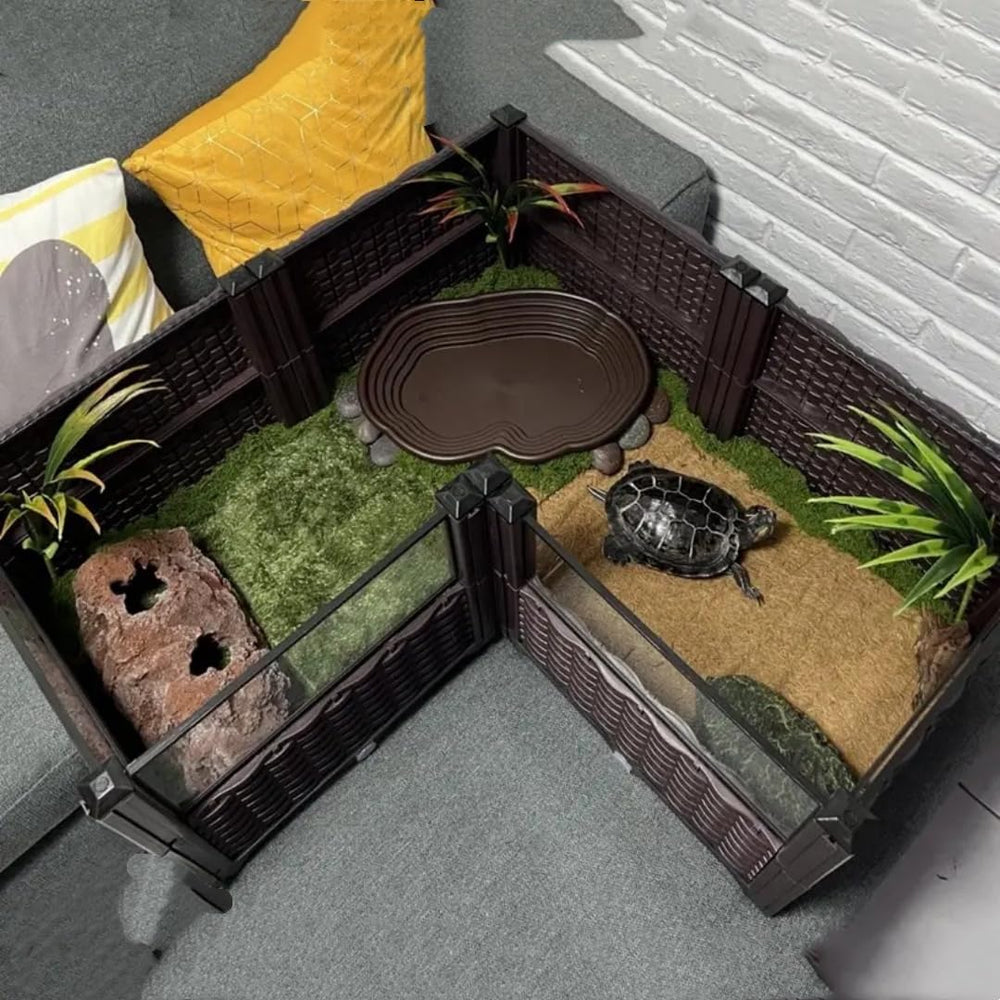 Habitat tortue-eleve: Intérieur pensé pour l’écologie et la reproduction