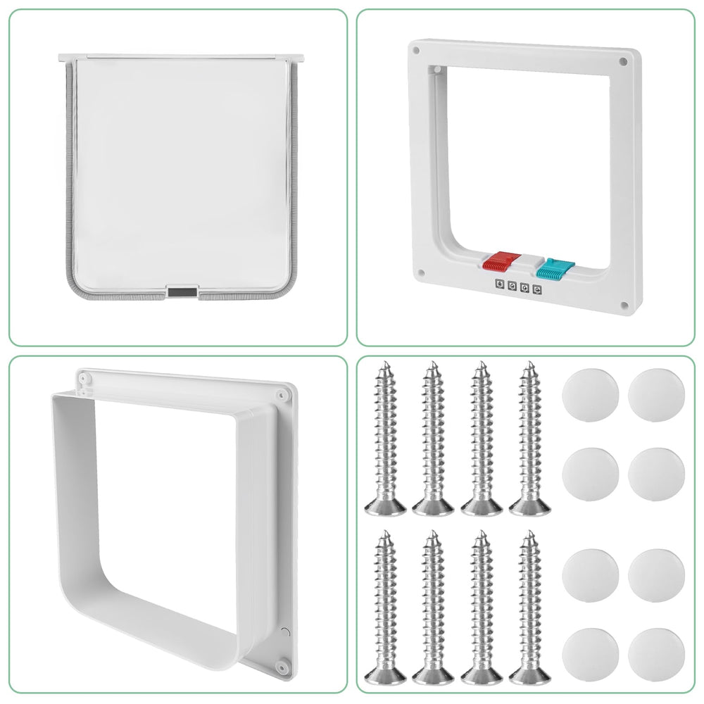 Kit d'installation Hachacha avec gabarit clair pour une pose facile.