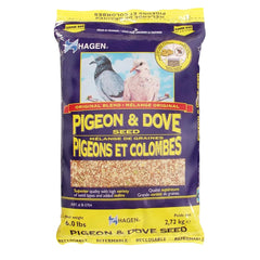 Graine Hagen pour pigeons et colombes, sac original, énergie et fraîcheur.
