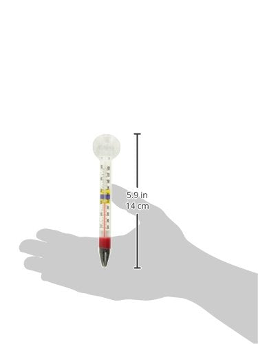 Utilisation en eau douce et eau de mer avec le thermomètre Hagen Marina Deluxe.