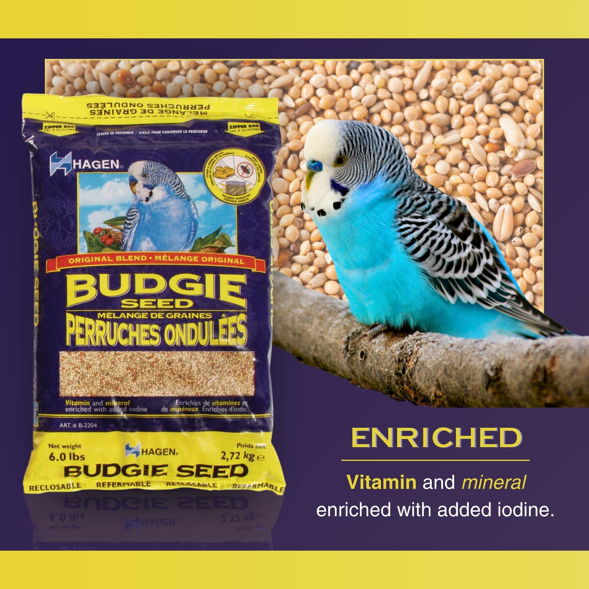 Hagen avoine entière, grains complets pour une nutrition équilibrée.