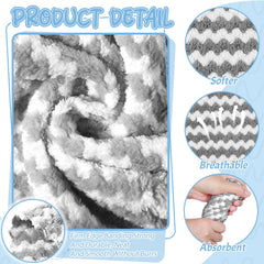 Hahafelt tapis lavable pour rongeurs gris, absorption efficace