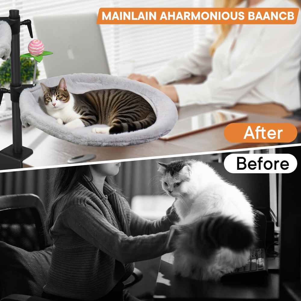 Haijunnm hauteur-ajustable-chat: offre le confort optimal lors de sessions prolongées.