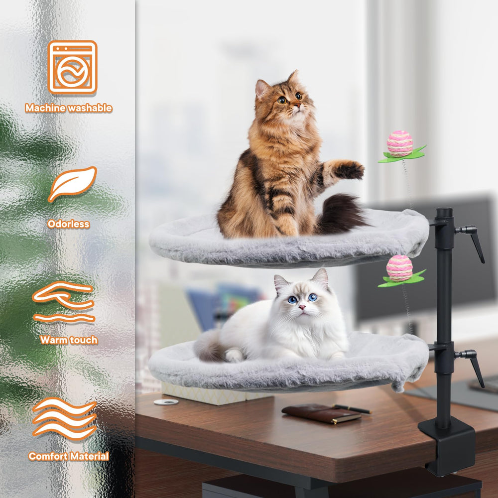 Haijunnm matelas-ete-hiver-chat-double: confort saisonnier pour chats.