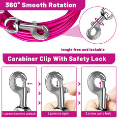 HaiYUAN câble rose avec gaine PVC, protection durable pour l'utilisation quotidienne.