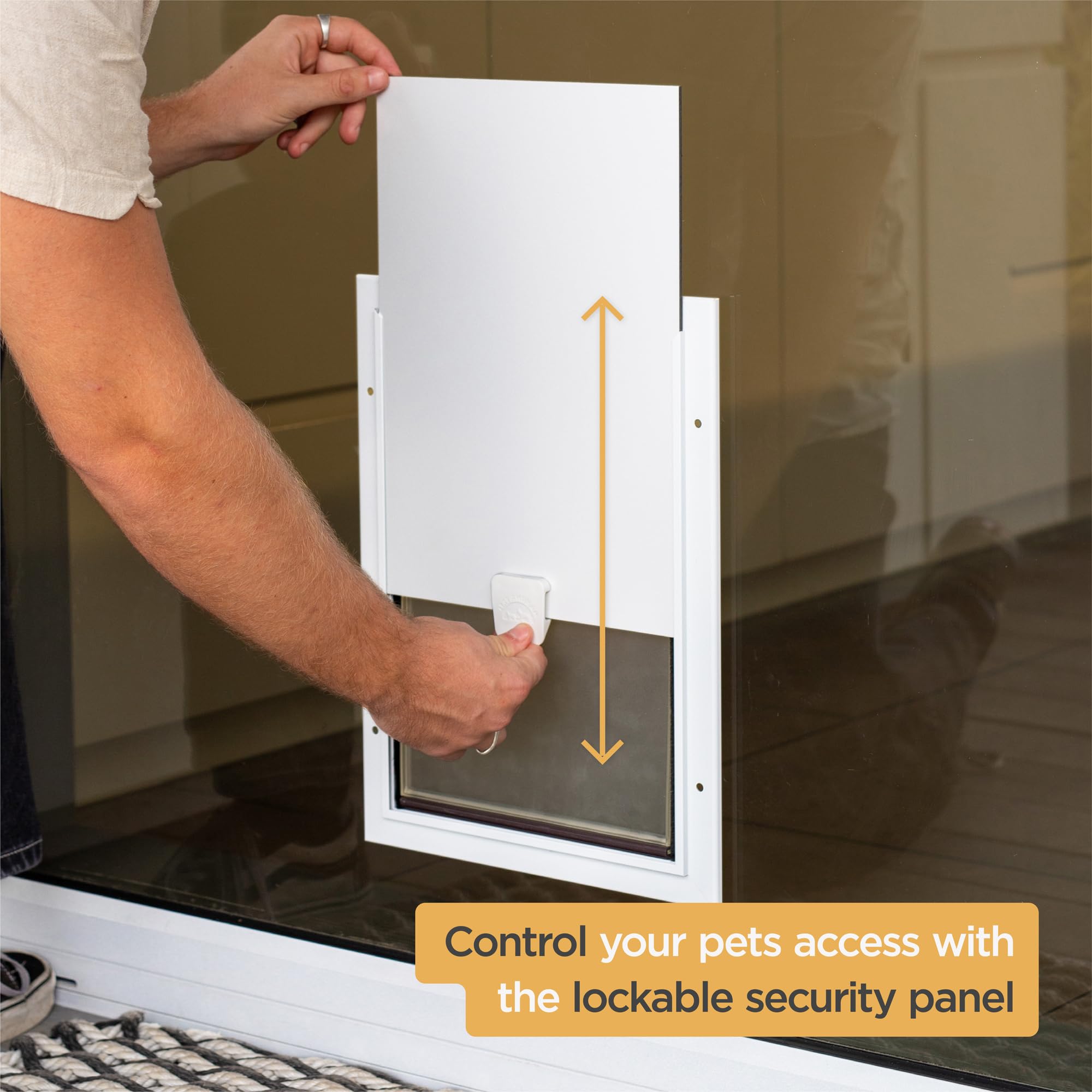 Installation facile avec le matériel inclus Hakuna Pets Deluxe.