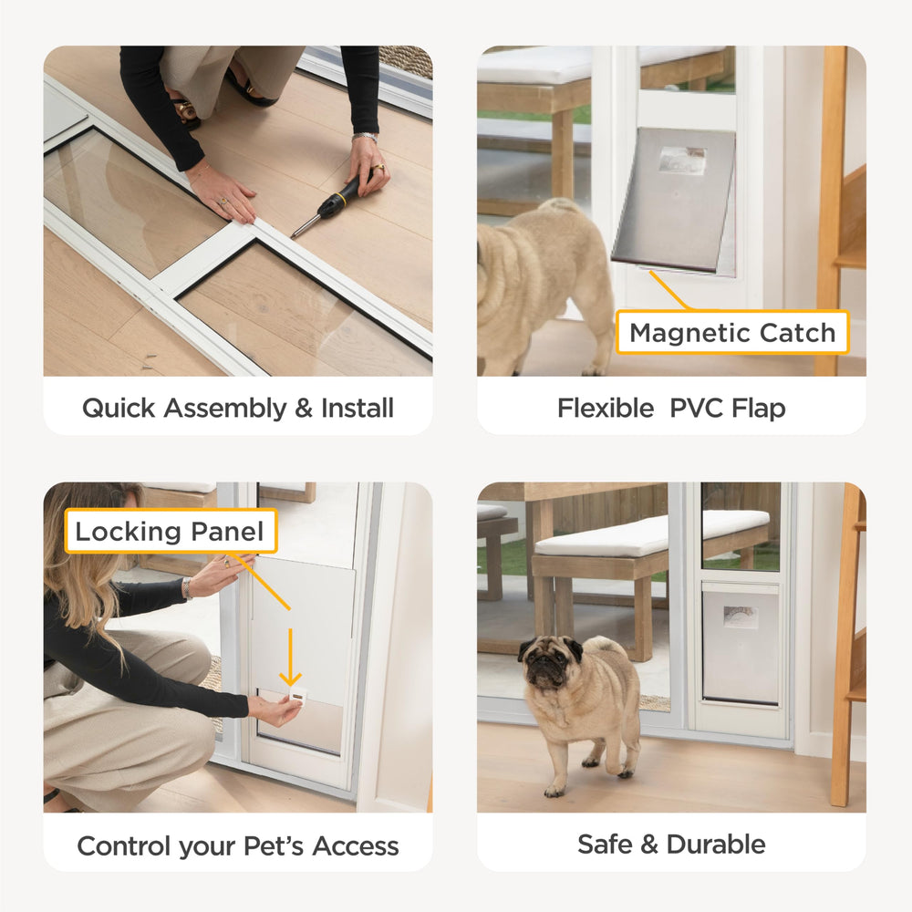 Joints adhésifs étanches Hakuna Pets renforçant l’isolation extérieure.