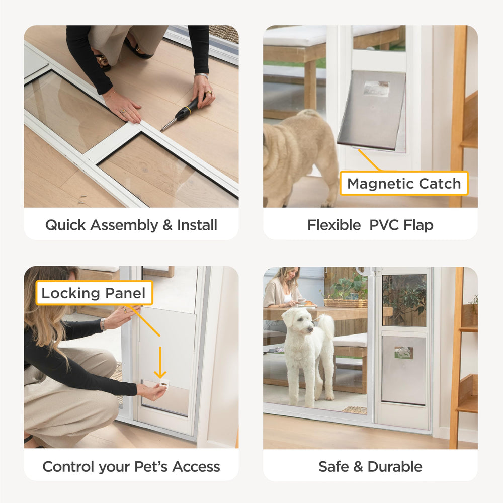 Cadre aluminium Hakuna Pets, robuste et résistant à la rouille
