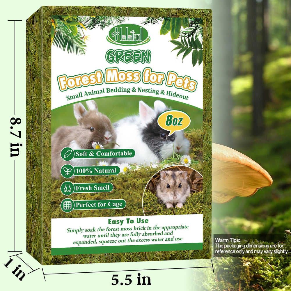 Halatool nidification mousse forêt, espace douillet pour vos petits animaux