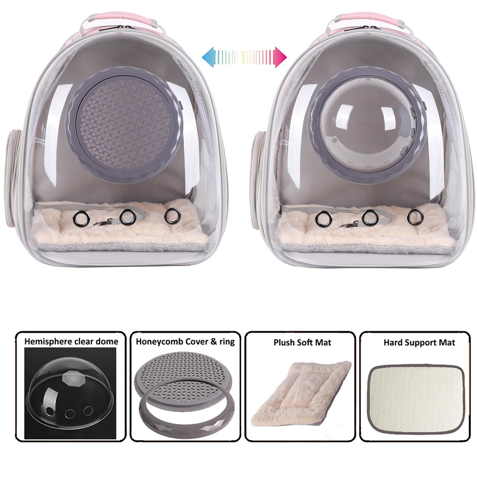 Halinfer dôme-hémisphérique ventilation, meilleure circulation d'air lors des sorties.