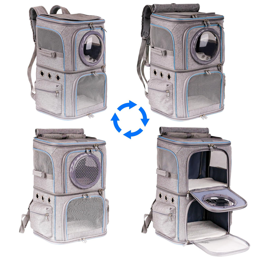 Gamelles pliables incluses avec le sac Halinfer pour repas en extérieur.