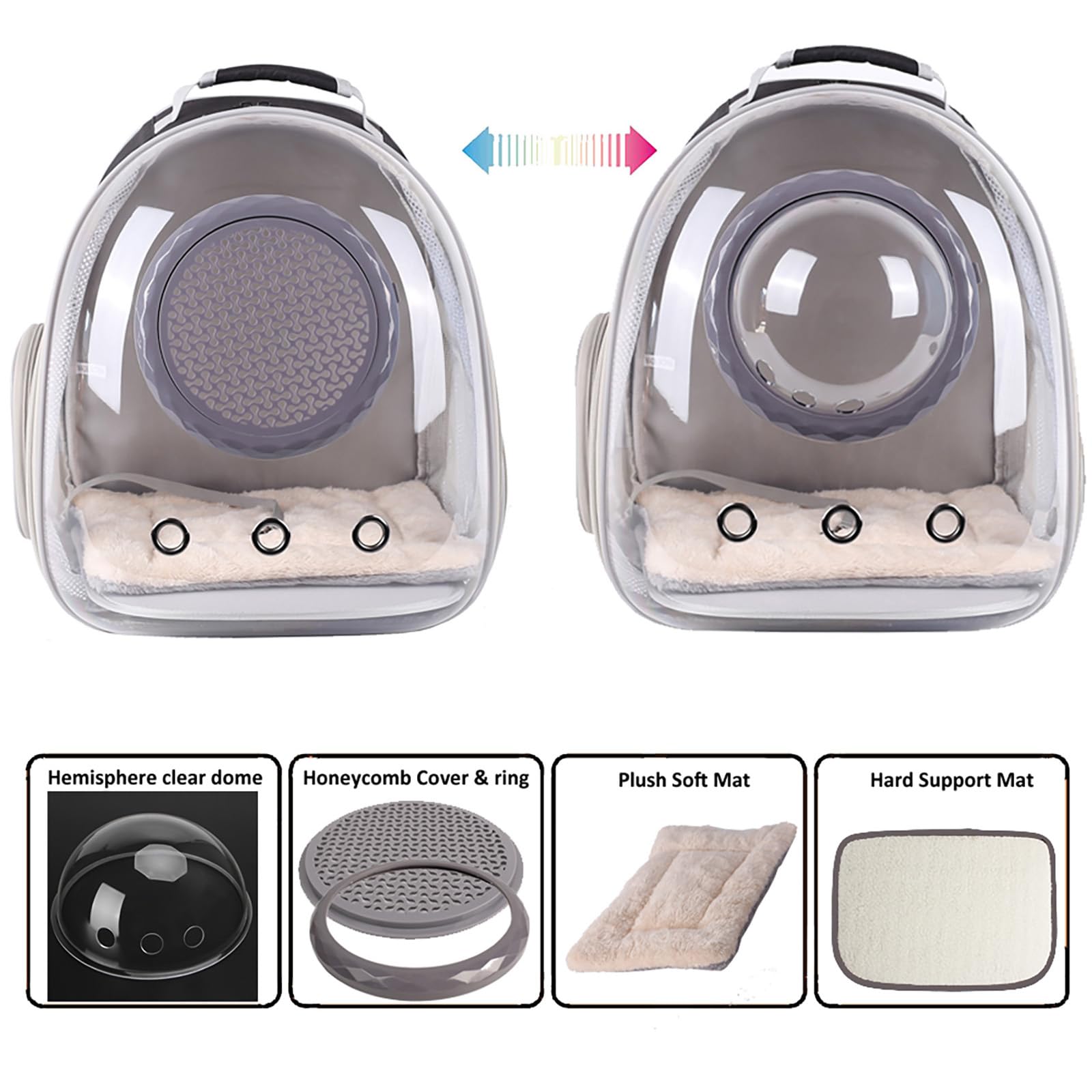 halinfer-maillage-dos-ventilation-sac-dos – maillage dorsal et ventilation optimisée pour l’animal.