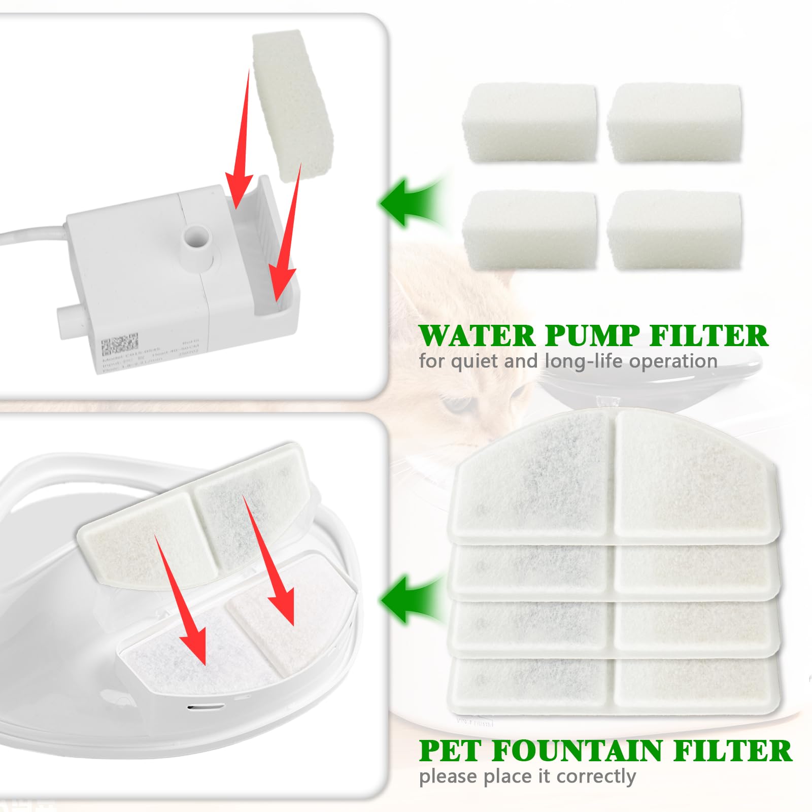 HALKYDY YPD-C015W: filtre pompe eau pour flux constant et silencieux