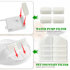 HALKYDY YPD-C015W: filtre pompe eau pour flux constant et silencieux