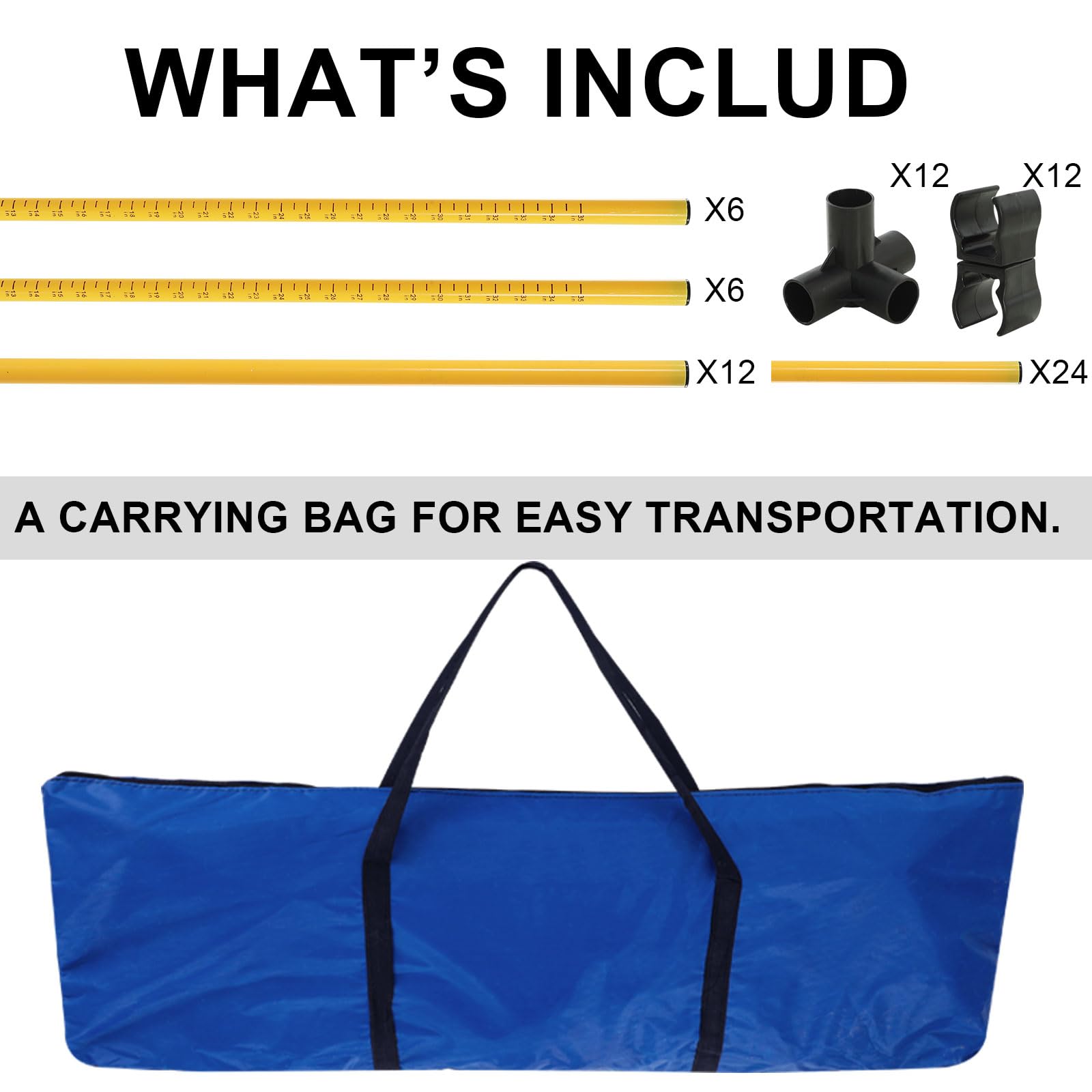 Halloscume sac-rangement-sauts: transport facile et rangement pratique