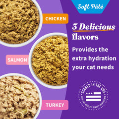Halo boîtes chat grain free 5,5oz : pratique et nutrition complète.